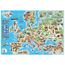 Popular Puzzle Harta Europei, 160 piese
