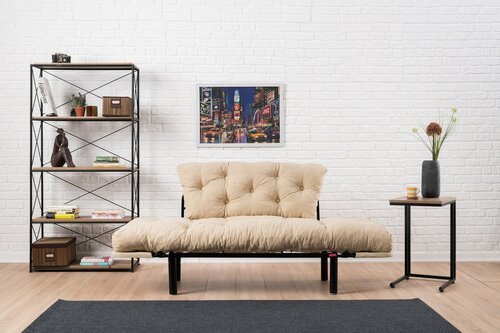 Klappsofa Nitta Cream
