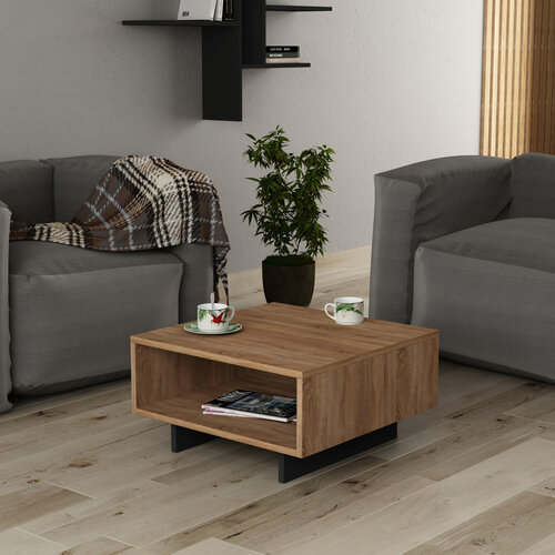 Stolik konferencyjny Hola Oak Anthracite