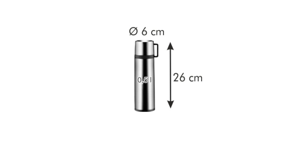 Tescoma CONSTANT šport. termoska so zámkom 0,5 L