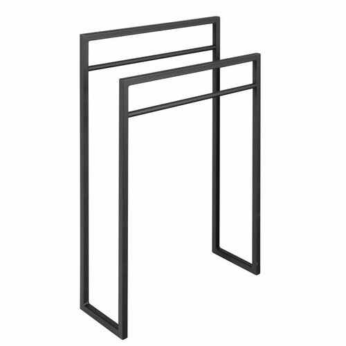 SAPHO Ska301 Ska suport pentru prosoape 55 x 79 x20 cm, negru mat