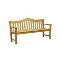 Dřevěná lavice Margarita přírodní, 180 cm