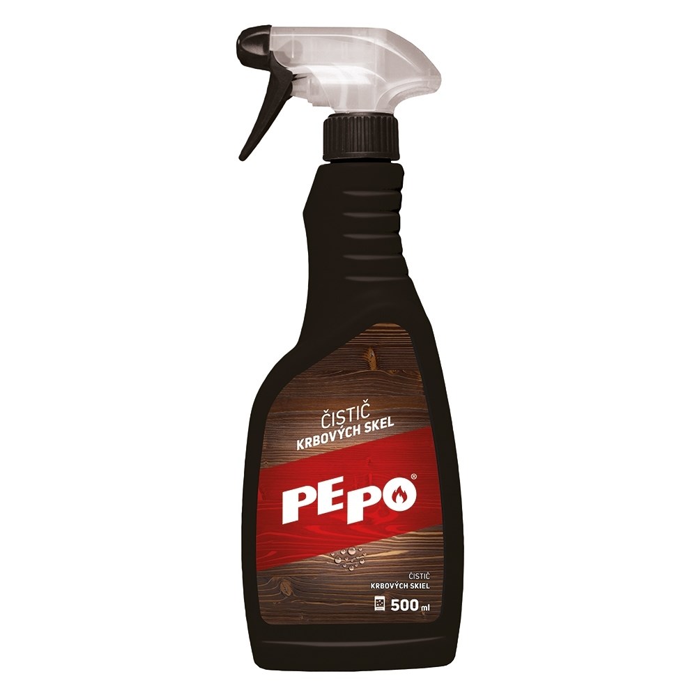 PE-PO Čistič krbových skel, 500 ml