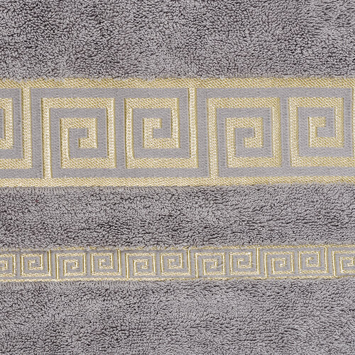 Ručník Atény šedá, 50 x 90 cm