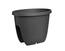 Gardenico Balkónový květináč na zábradlí BalconiaOVI antracit, pr. 30 cm