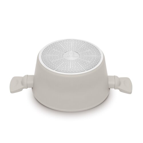 BerlingerHaus Cratiță cu suprafață din titan și capac Sahara 24 cm