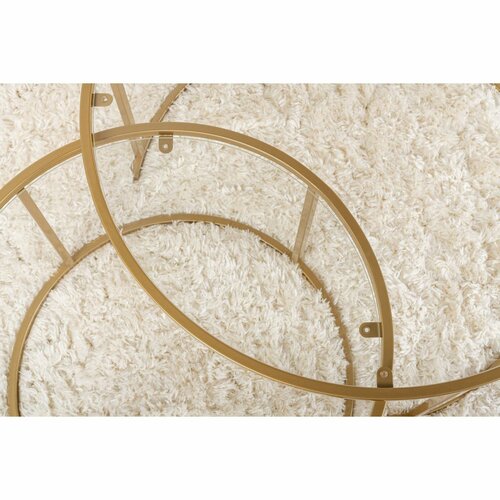 Súprava konferenčných stolíkov Aurum Gold 80 cm, 2 ks