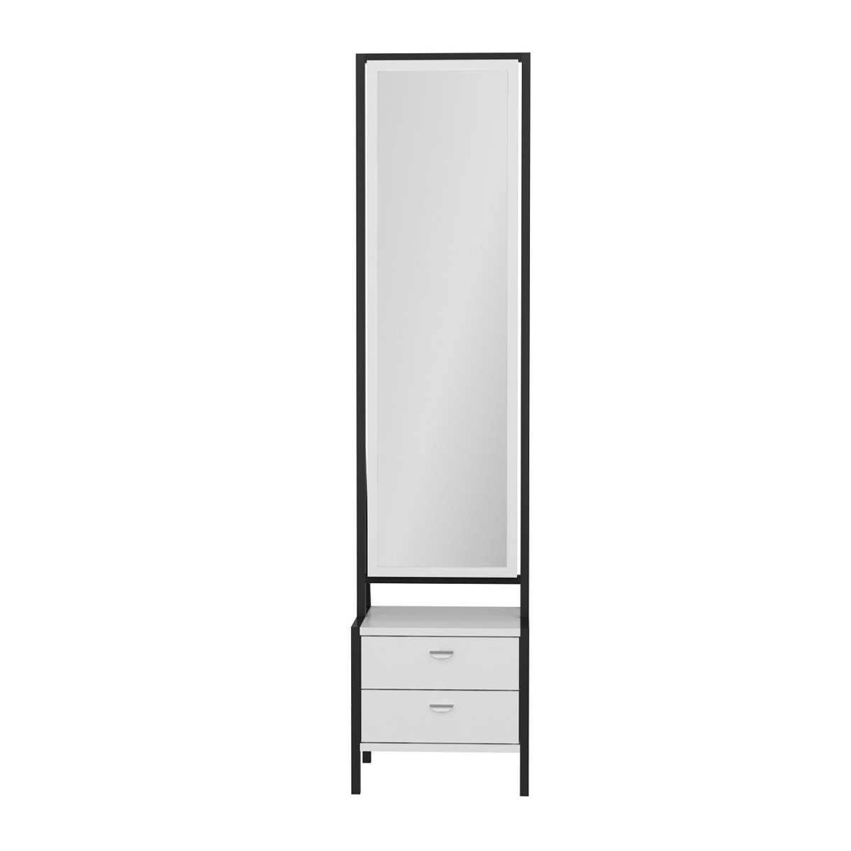 Elegante fehér kozmetikai asztal termék 2. képe