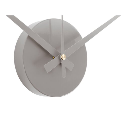 Karlsson  6001WG designové samolepicí hodiny šedá, pr. 40 cm