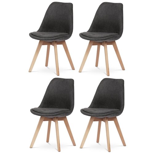 Esszimmerstuhl-Set CT-751 GREY2, 4 Stück