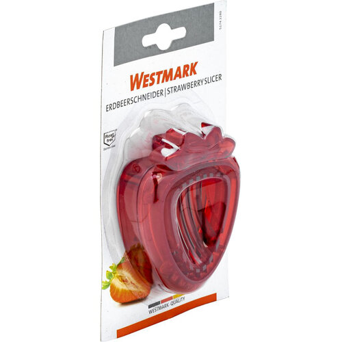 Westmark Ломтерізка для полуниці, 9,6 х 7,6 х 2,8 см, червона