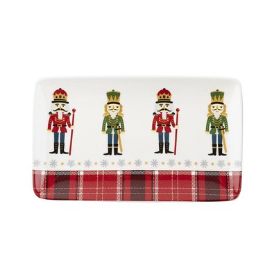 Florina porcelanski krožnik Christmas, 20 x 12,8cm