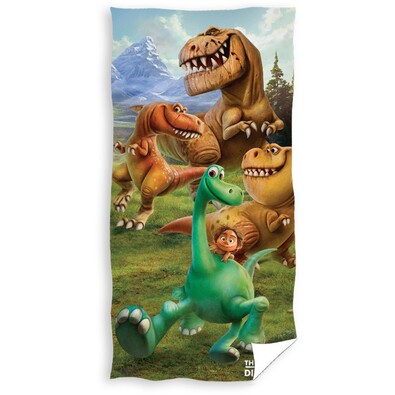 Ręcznik kąpielowy Dobry dinozaur, 70 x 140 cm