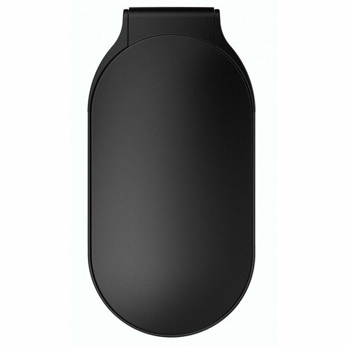 Simplehuman Ovalni koš z pedalom in nerjavečimokvirjem Slim 45 l, črn