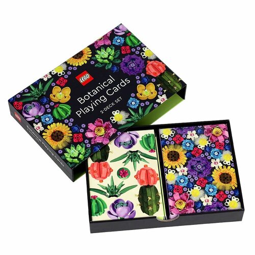 Chronicle Books LEGO® Set botanických hracích kariet