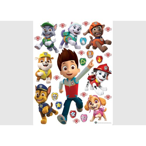 Öntapadó dekoráció Paw Patrol, 65 x 85 cm