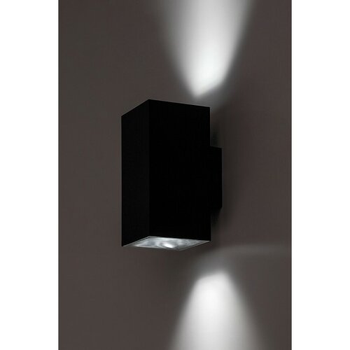 Rabalux 77157 zewnętrzna oprawa ścienna LED Urfa,18W, IP65, czarna