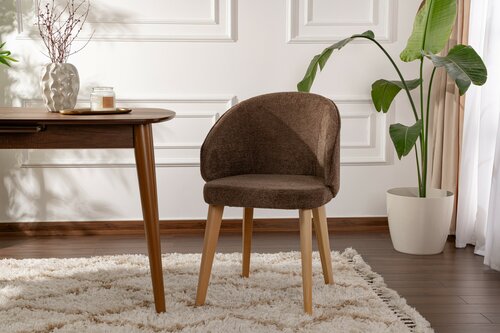 Set de scaune de sufragerie Bentley Brown and Light Oak, 2 buc.