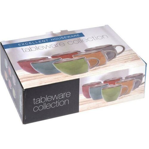 EH 6-delni set keramických skodelic za espresso