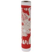 Traversă de masă de Crăciun Deco Fabric Ren, 28 x 250 cm