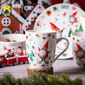Altom Winter Gnomes B porcelán bögre 400 ml