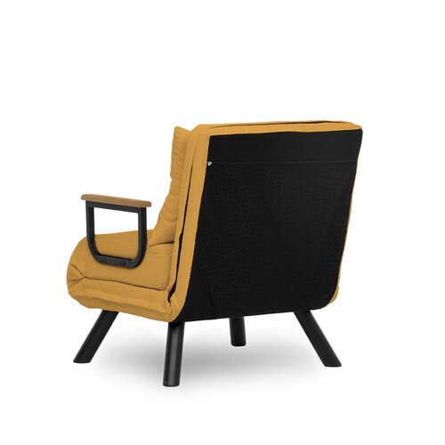 Fotoliu Sando Single Mustard