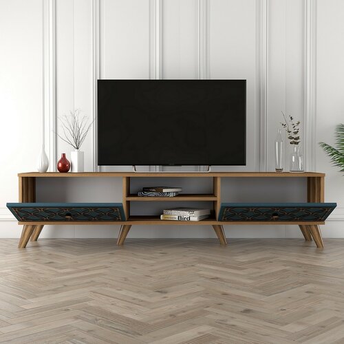 Televizní stolek Class Walnut and Chalcedony