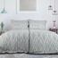 B.E.S. Petrovice Pościel z kory Top Class Gray stripes, 140 x 200 cm, 70 x 90 cm