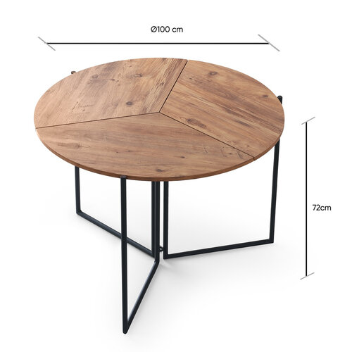 Esstisch Yaprak Atlantic Pine