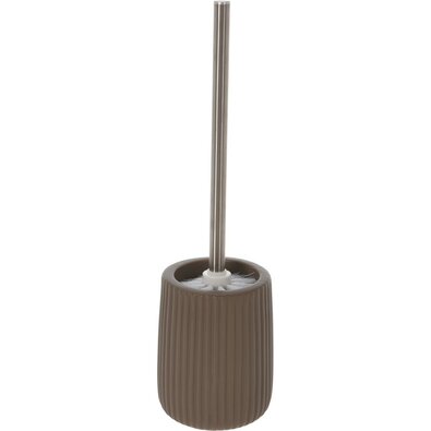Zestaw WC Stripes brązowy, 10 x 35 cm