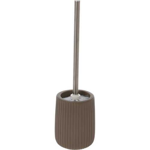 Zestaw WC Stripes brązowy, 10 x 35 cm