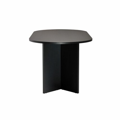 Masă de sufragerie Sablin Wood Black