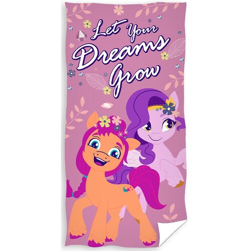 Ręcznik kąpielowy My Little Pony Pipp i Sunny, 70 x 140 cm