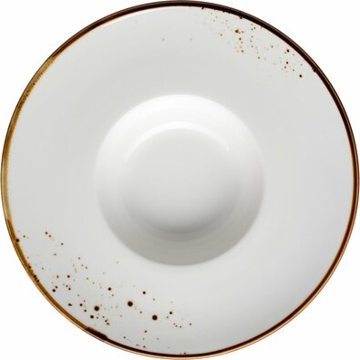 Mäser Gourmet tanier Pintar Biele hnedé bodky 26cm