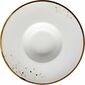 Mäser Gourmet tanier Pintar Biele hnedé bodky 26cm