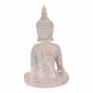 Dekoráció Buddha szobor ülve, szürke, polirezin ,30 x 22 x 54 cm