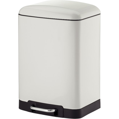 Kela Pedálový odpadkový koš DAVINO 12 l, bílá
