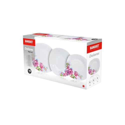 Banquet 18-delni jedilni servis Dolores