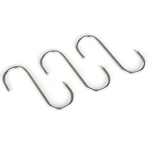 Banquet Гачок нержавіючий для коптильні AKCENT 11x 8,5 см, 3 шт.