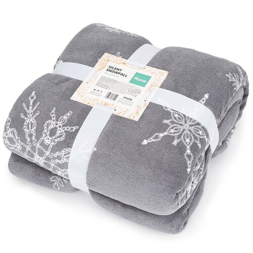 4Home Silent Snowfall gyapjú hatású pléd, 150 x 200 cm