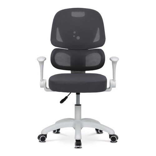 Autronic KA-K1063 GREY Kancelárska stolička, sivá