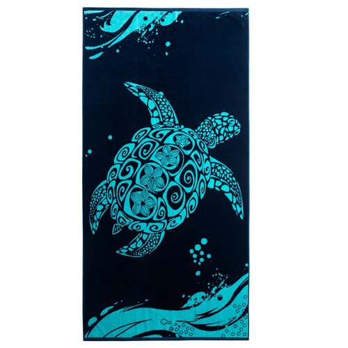 DecoKing Plažna brisača Turtle, 90 x 180 cm