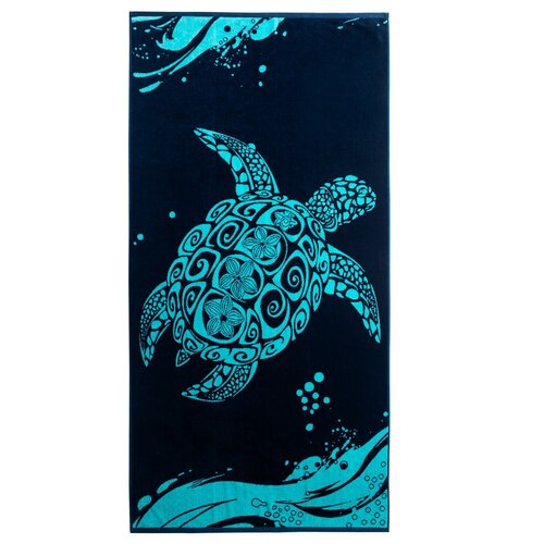 DecoKing Plážová osuška Turtle, 90 x 180 cm