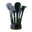 Berlinger Haus Set de 7 ustensile de bucătărie însuport Emerald Collection
