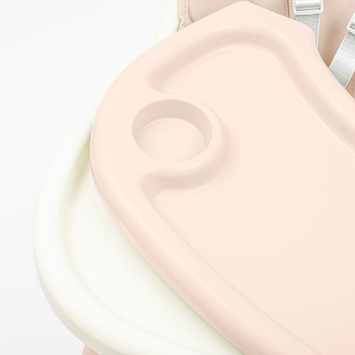 Scaun de masă Baby Mix Nora roz, 51 x 43 x 27 cm