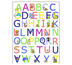 Samolepící dekorace abeceda