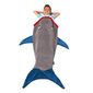 Domarex Dětská deka Žralok šedá, 145 cm