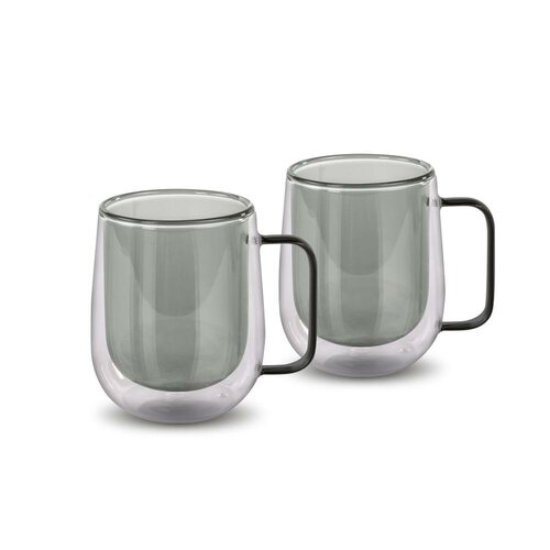 Lamart LT9123 2 részes Tea Vaso pohárkészlet, 250ml, fekete