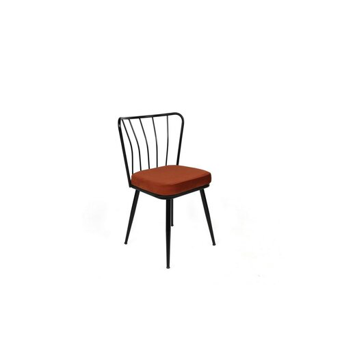 Set de scaune de sufragerie Yildiz Tile Red andBlack, 2 buc.