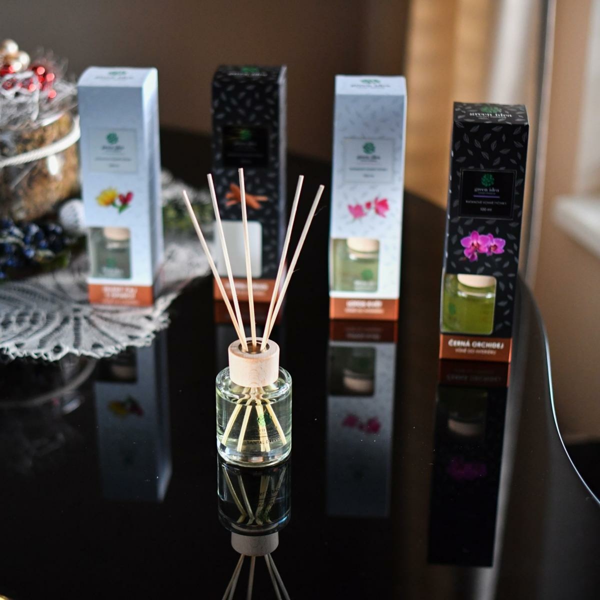Green idea Szantálfa Rattan diffúzor, 100 ml termék 2. képe